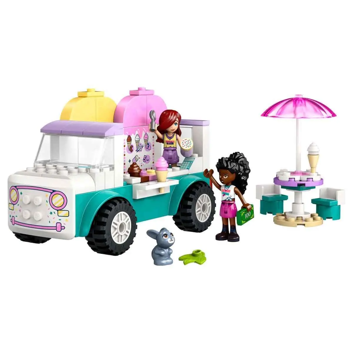 Lego Friends Heartlake City Ice Cream Truck Building Kit For Ages 4+ 2