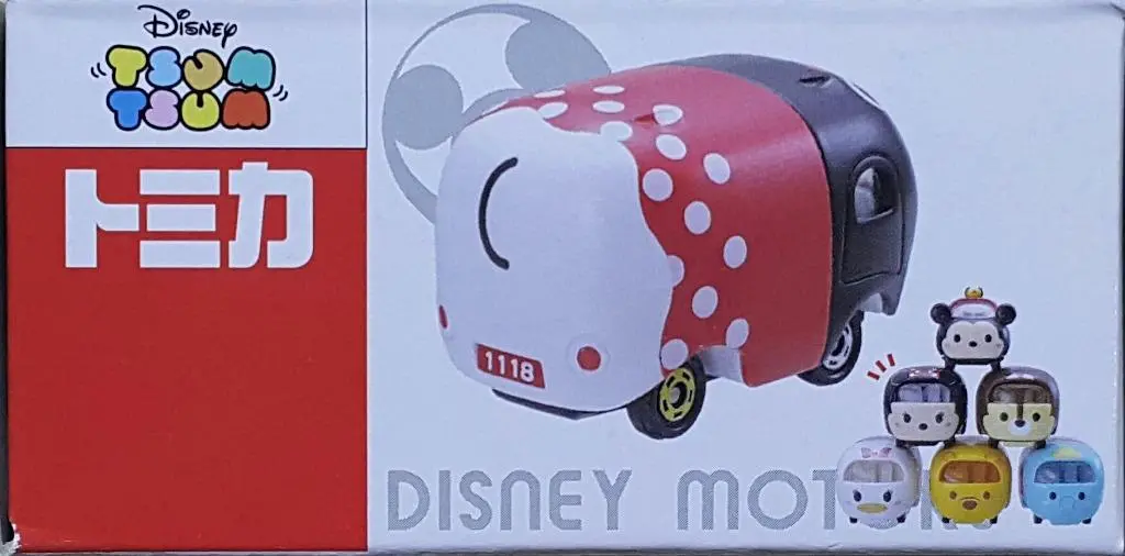 Takara Tomy 83490 多美卡 迪士尼汽車 米妮老鼠 Tomica Disney Motors Tsum Tsum Minnie Mouse Tsum (Epc-697B-13) 特價發售 存 2