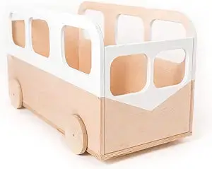 Kiddies Kingdom Storage Bus Organisers For Ages 3 And Above 1