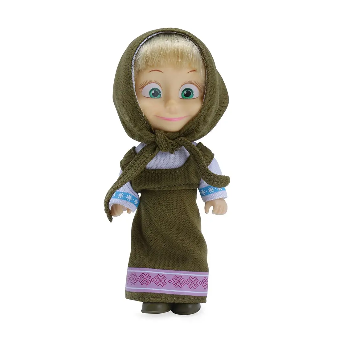Simba Masha And The Bear 12 Cm Toy Doll With Olive Dress Ideal For Ages 3+ 1