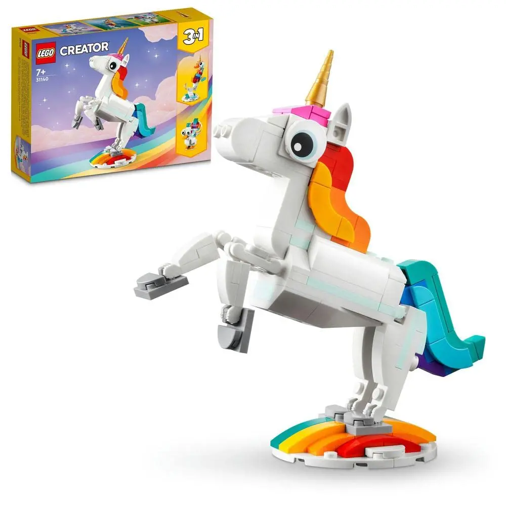 Lego Creator 3In1 Magical Unicorn Building Kit For Ages 7+ 1