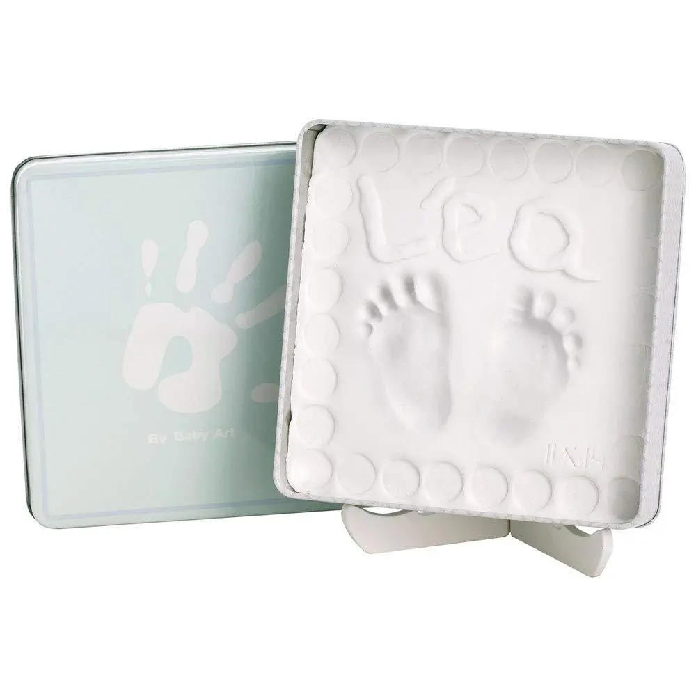 Baby Art Magic Box Nursery Decor Ocean - Hand & Foot Print For Ages 0-3 Years 1