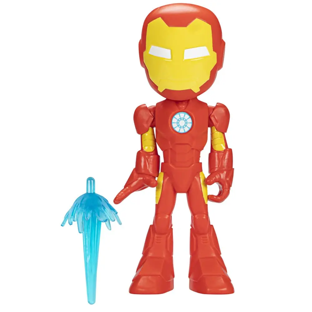 Marvel Spidey And His Amazing Friends Supersized 9-Inch Iron Man Action Figure For Kids Ages 3 And Up 1