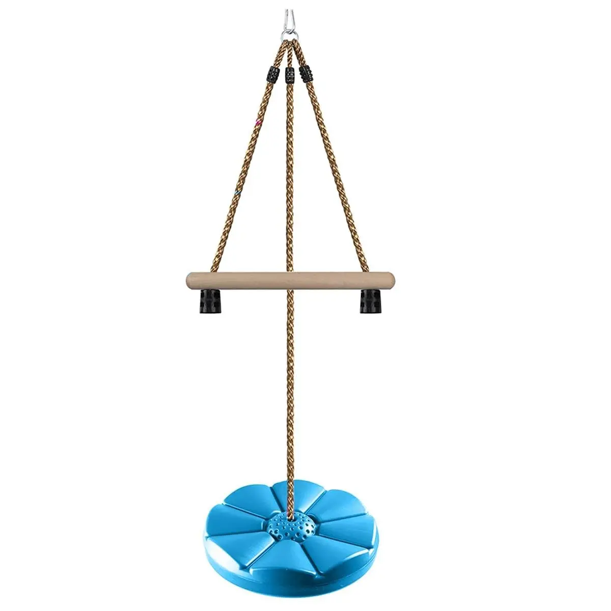 Reznor 7Ft Height Adjustable Gym Monkey Disc Bars Swing For Kids Tree Swing For Backyard, Blue 1