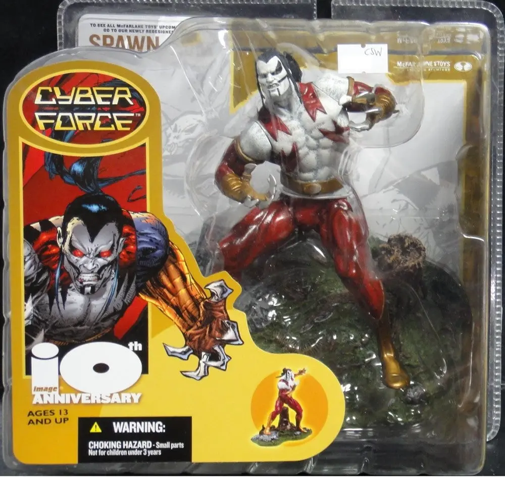 Mcfarlane Toys Image 10Th Anniversary Ripclaw From Cyber Force (Csw-80612) 1