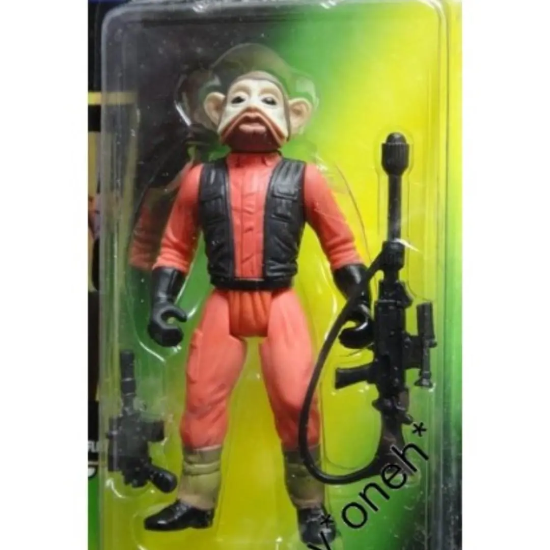 Kenner 星球大戰 Star Wars Potf Nien Nunb With Blaster Pistol & Rifle (Wkg-69694) 2