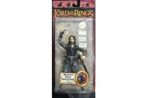 Toy Biz 81395 / 81396 魔戒二部曲 雙城奇謀 亞拉岡 維高摩天臣 The Lord Of The Rings The Two Towers Helm's Deep Aragorn With Sword-Slashing Action Viggo Mortensen (Lotr) 1