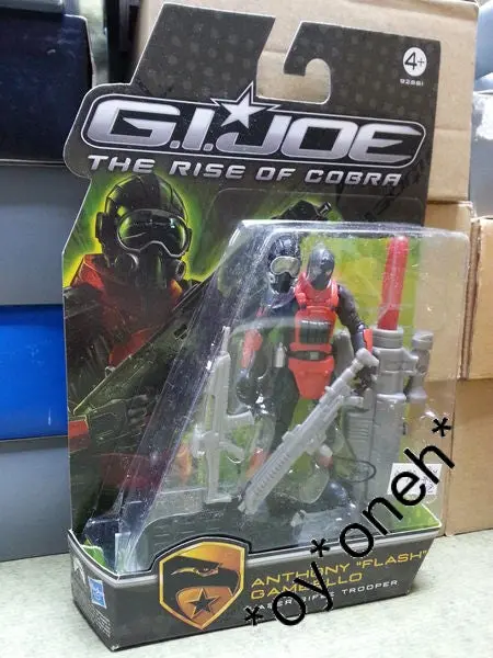 Hasbro 義勇群英 毒蛇風暴 Gi Joe The Rise Of Cobra Anthony Flash Gambello Laser Rifle Trooper 92881 (Piu-15) B27397221 1
