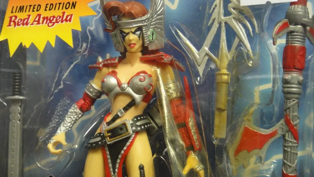Mcfarlane Toys 再生俠 Todd Mcfarlane's Spawn Deluxe Edition Ultra-Action Figures A Mal Order Exclusive Limited Edition Red Angela 10113 (Jpa-195) 2