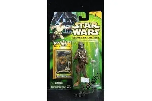 Hasbro 84577 星球大戰 朱兒 Star Wars Power Of The Jedi Collection 1 Jedi Force File Millennium Falcon Mechanic Chewbacca (Buy-Spk 店/Sa) 1