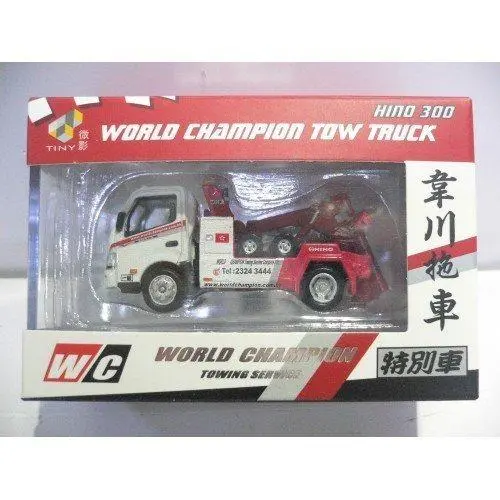 Toyeast Tiny Hino 300 Worlds Champion Tow Truck (Atc64144) (11393) (C920-153 C920-246 C920-277) 1