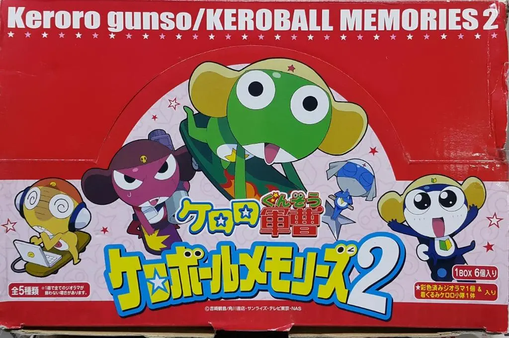Megahouse 80576 Keroro軍曹 Kero球之回憶 第二彈 東谷小雪 宇宙警察玻唷 盒蛋套裝 Keroro Gunso Keroball Memories 2 Modeler Keroro Gunso Fa Keroro Giroro Tamama Kururu Azumaya Koyuki & Dororo Poyon & Kururu Set With Bonus (Buy-Mc) 存 1