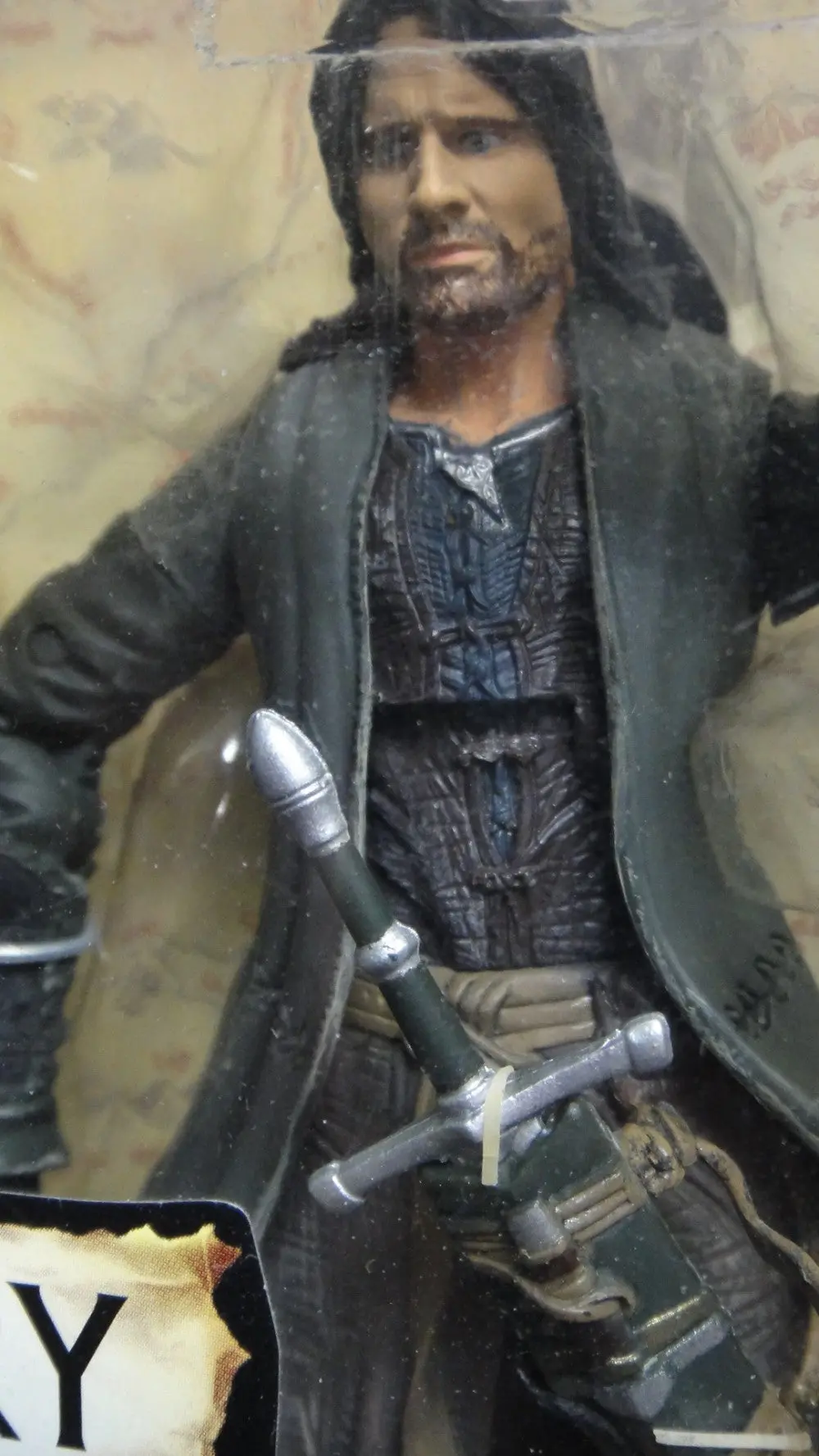 Toy Biz 魔戒首部曲 魔戒現身 神行客 亞拉岡 維高摩天臣 The Lord Of The Rings The Fellowship Of The Ring Weathertop Strider With Light Up Torch Aragorn Viggo Mortensen (Lotr-81561) 1113148242 2