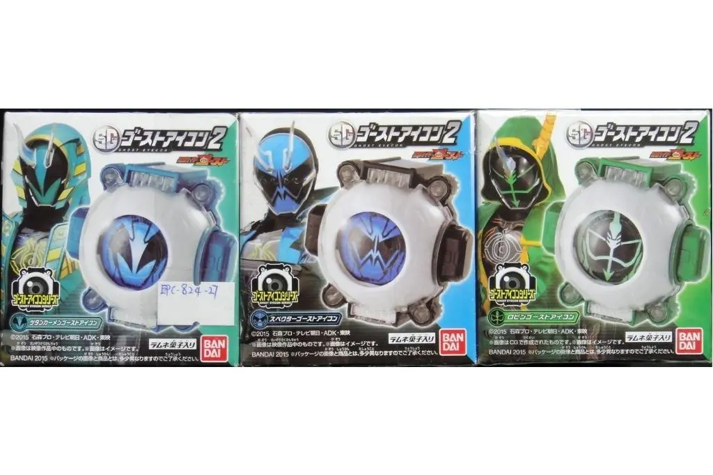 Bandai 00893 Kamen Rider 幪面超人 Ghost Eyecon 2 幽靈眼魂 亡靈 羅賓 圖坦卡門 食玩 (Epc-824-27S) 1