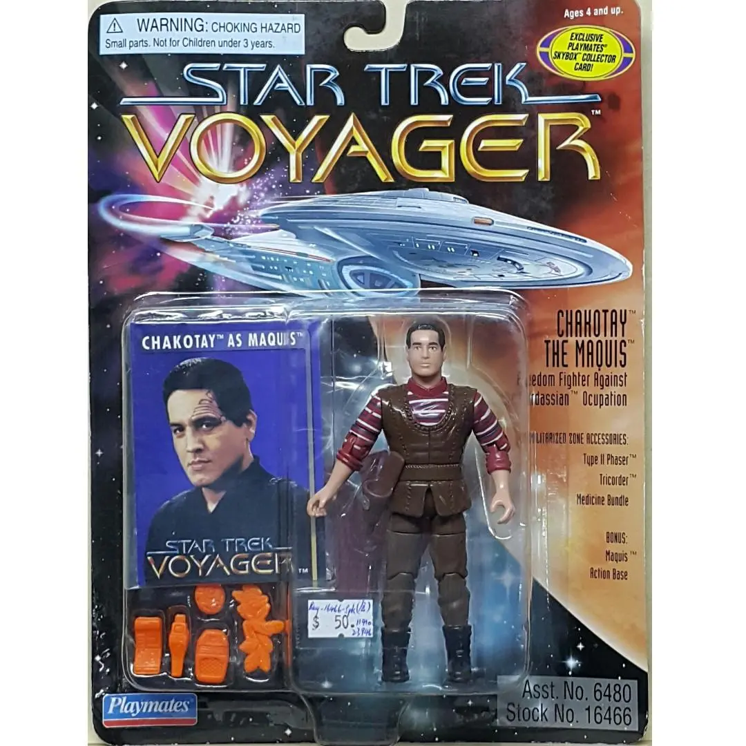 Playmates Star Trek Voyager Chakotay The Maquis 星空奇遇記 重返地球 查可泰 (Buy-16466-Spk) 1