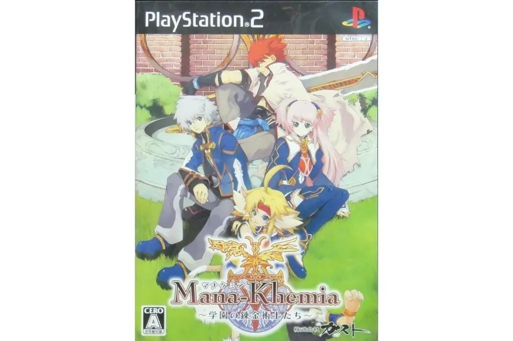 Sony 04055 Scei Ps2 Game Gust Mana-Khemia 學園的錬金術士們 遊戲 日版 Slpm66748 (Buy) 1
