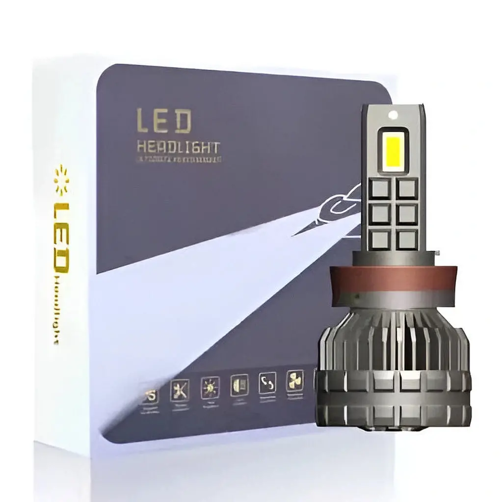 55W Led Headlight Bulbs (2 Pcs) 1