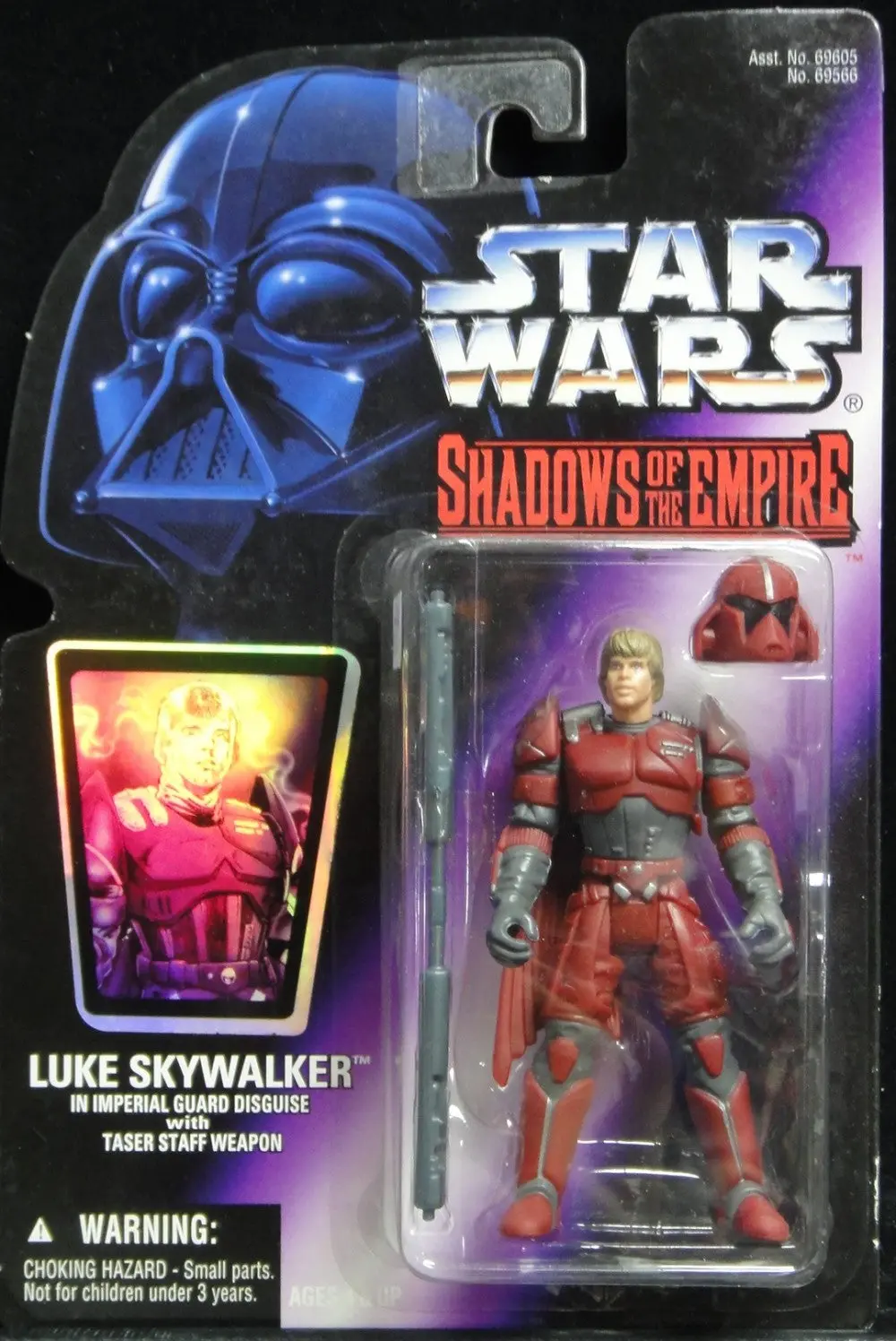 Kenner 星球大戰 Star Wars Shadows Of The Empire Luke Skywalker In Imperial Guard Disguise With Taser Staff Weapon (Wkg-69566) 1