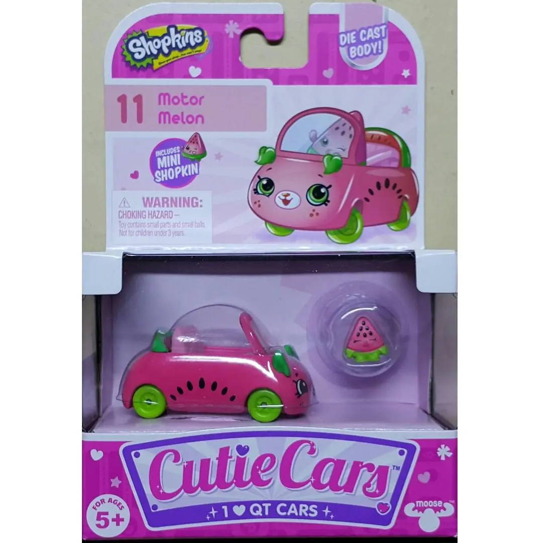 Moose 56578 Shopkins Cutie Cars 11 Motor Melon Die Cast Body (Epc-1432-10) L 1