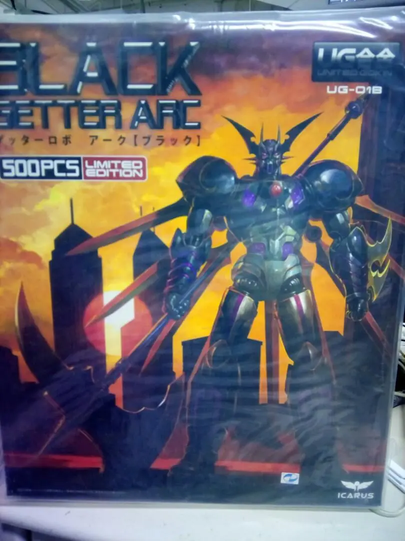 Icarus 47033 Ug合金 三一萬能俠arc 黑色限定版 United Gokin Ug-01B Black Getter Arc 500Pcs Limited Edition (Piu200) 1