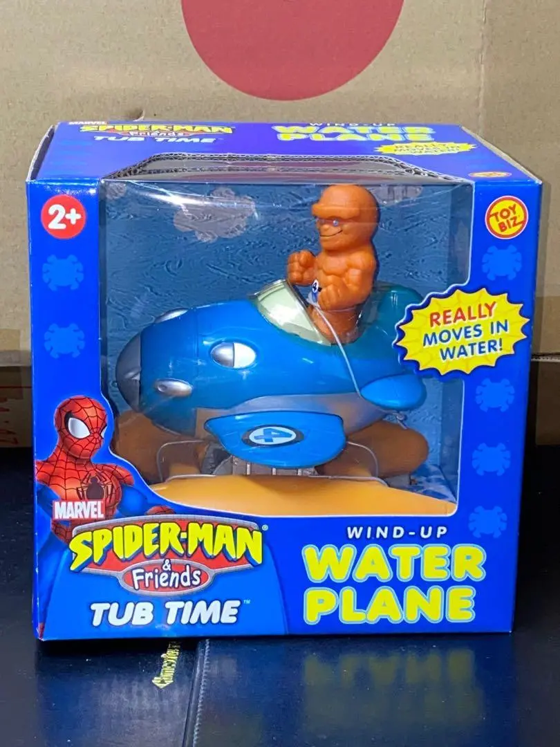 Toybiz Marvel Spider-Man & Friends Tub Time Wind-Up Water Plane - Thing (Lotr-70309) 1