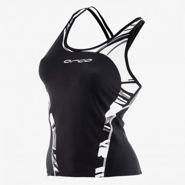 Womens 226 Singlet Bk-Wh 1