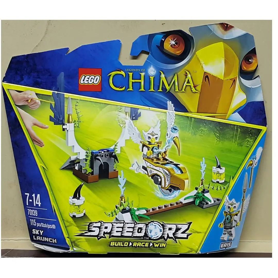 Lego 70139 神獸傳奇 Legends Of Chima Speedorz Eris Sky Launch 12446 (Epc-17-48) 1
