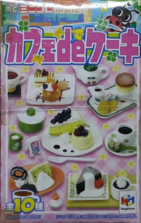 Megahouse 99082 魅佳 迷你收藏系列 咖啡廳蛋糕 盒蛋套裝 Mini Collection Cafe De Cake Set (Buy-Cw) L 1