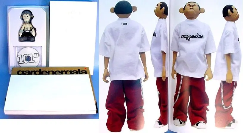 2001 Michael Lau Gardenergala Book 限定版 Maxx Vinyl Figure (白色版) 1135492865 (Piu-250 倉) 1