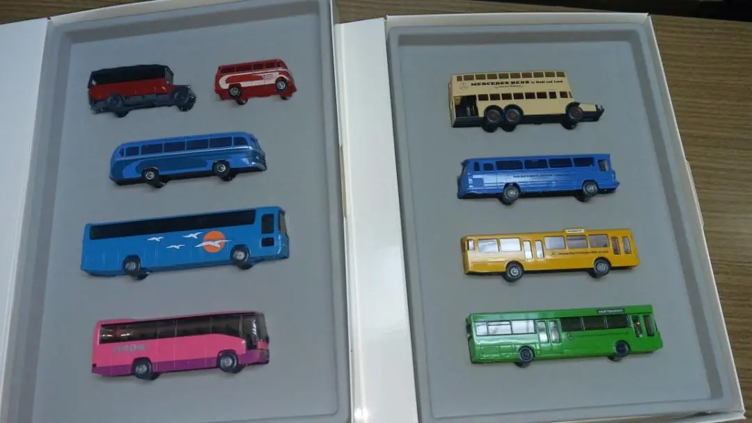 Wiking 1/87 Mercedes Benz Bus Set 1