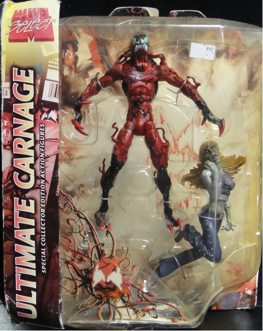 Diamond Select Toys Marvel Select 屠殺 血蜘蛛 Ultimate Carnage Special Collector Edition Action Figures (Buy-10778) 1