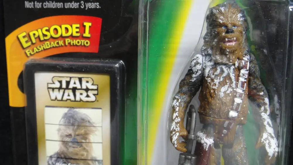 Hasbro 星球大戰 Star Wars Power Of The Force Hoth Chewbacca With Bowcaster Rifle 84051 2