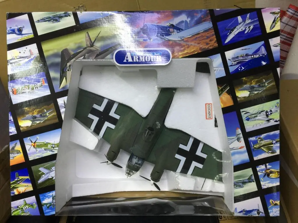 Franklin Mint Armour Collection 1/48 Heinkel Iii-Std Day Cam G11e200 (00000) (Piu370) 1
