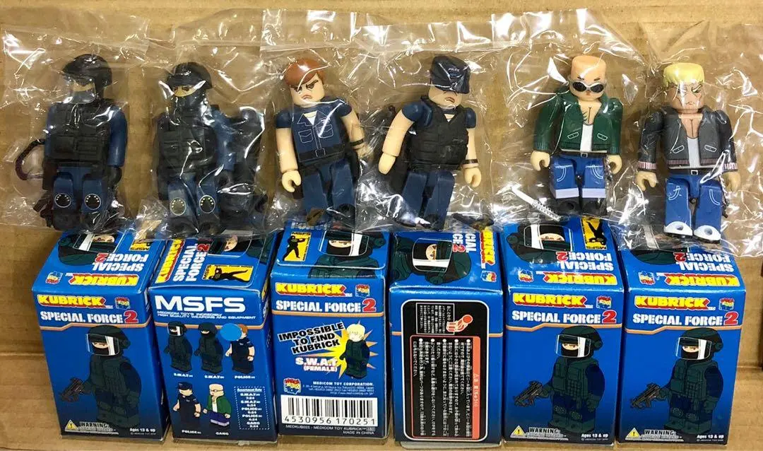 Medicom 17025 Kubrick Special Force 2 Msfs Set Of 6 (連 1 特別版) Buy-Spk 1