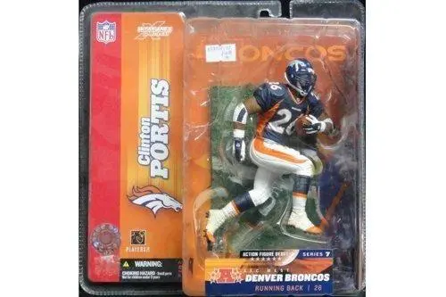 Mcfarlane Nfl Series 7 Afc West Denver Broncos 26 Clinton Portis 70367 (Piu-15M) 1
