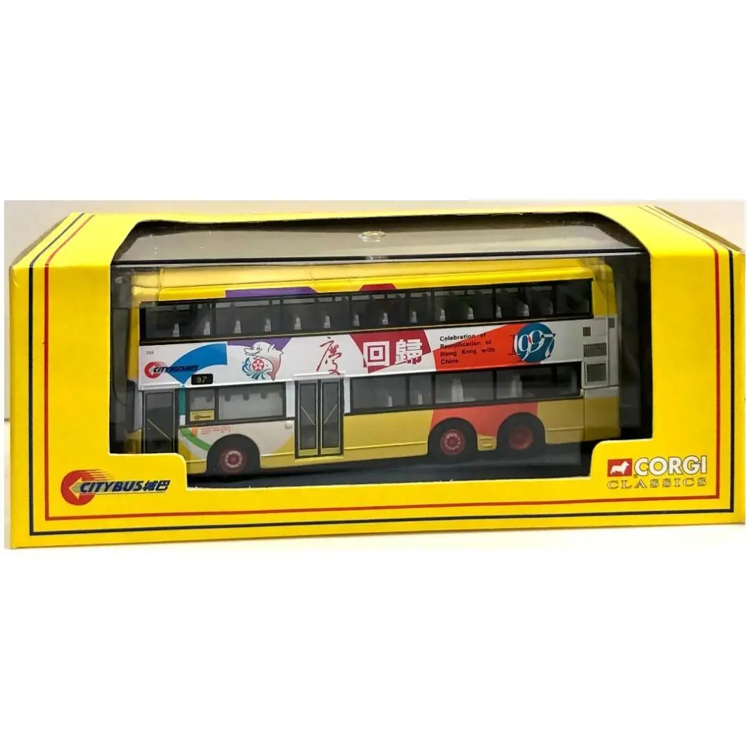 Corgi 1/76 Citybus 97 (3 Axle Leyland Olympian) 城巴雙層空調巴士 利蘭奧林比安冷氣巴士 (43204) Buy 1