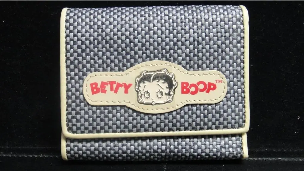 King Features 貝蒂·布普 藍色錢包 Fleischer Betty Boop Blue Color Purse Bb-2031 (Pa-0) 1