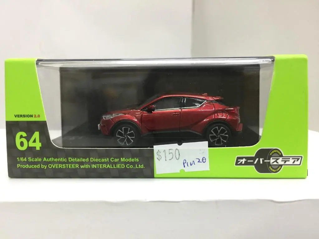 Interallied 1/64 Toyota C-Hr 2017 Red (Os64014re) (83096) (Piu20) 1