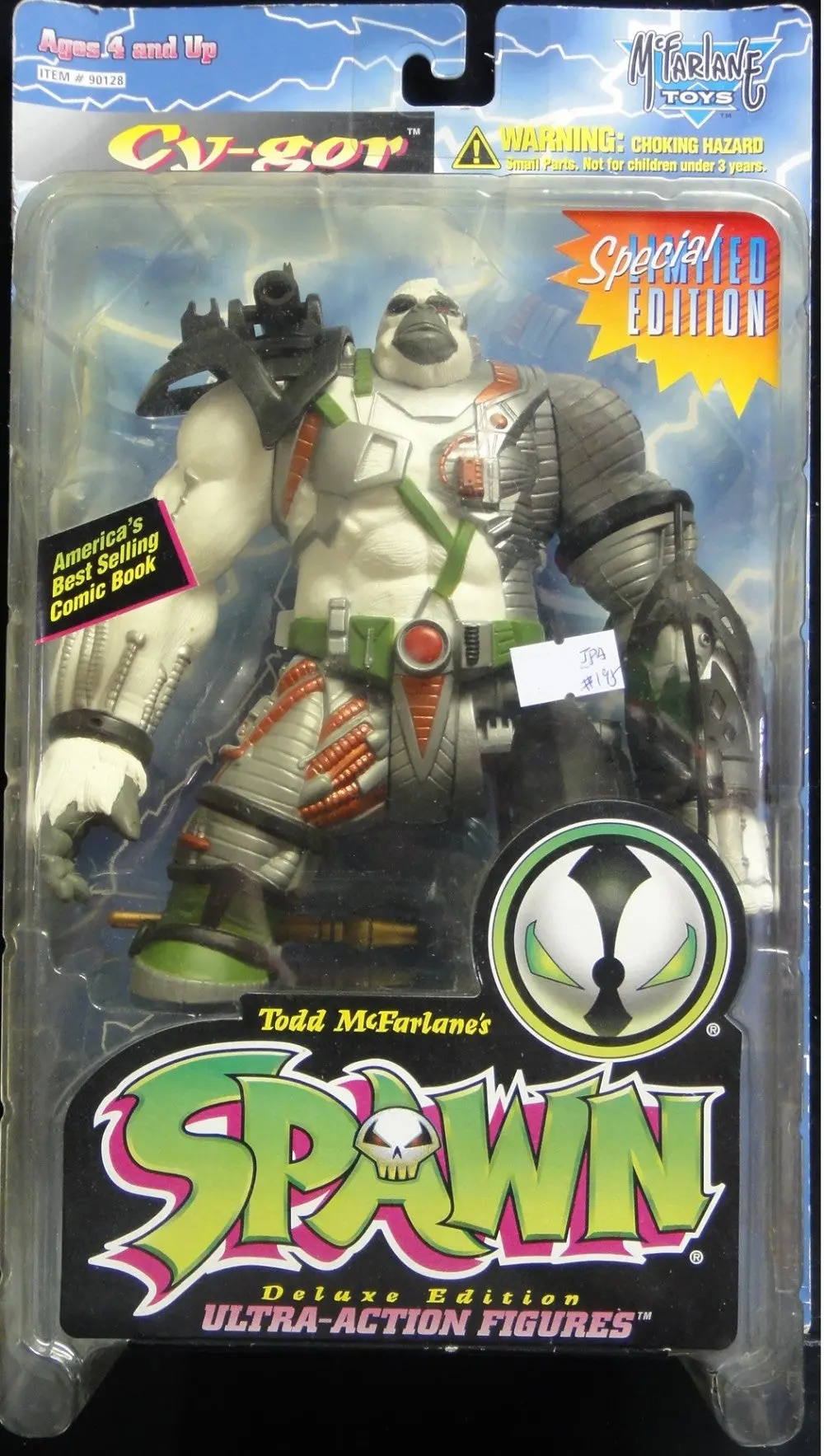 Mcfarlane Toys 再生俠 Todd Mcfarlane's Spawn Deluxe Edition Ultra-Action Figures Series 4 Special Limited Edition Cy-Gor 85992 (Jpa-195) 1