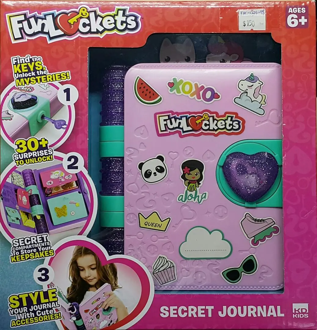 Kd Kids 67523 神秘驚喜小盒子 我的秘密日記 Fun Lockets Secret Journal (Epc-2274-48) L 1