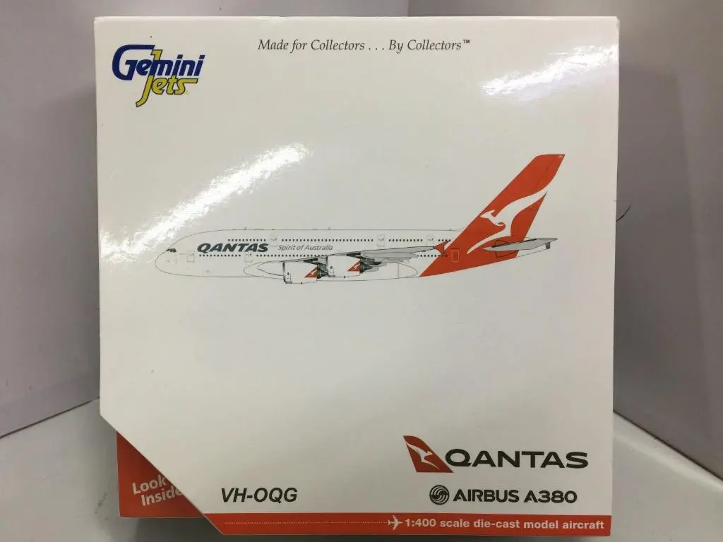 Gemini Jets 1/400 Qantas Airbus A380 Vh-Oqg (Gjqfa1693) (41693) (P15m-155) 1