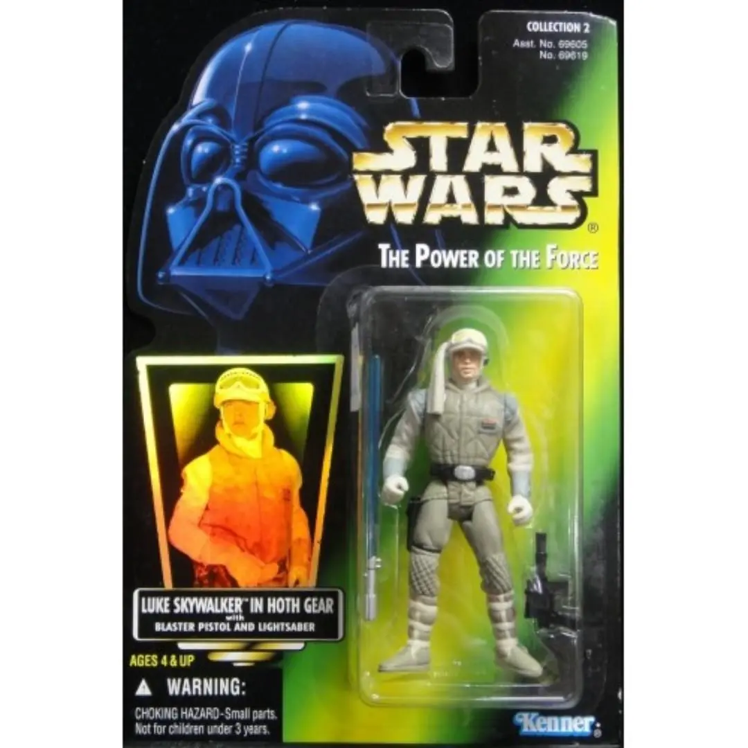 Kenner 星球大戰 Star Wars Power Of The Force Luke Skywalker In Hoth Gear (Wkg-69619) 1