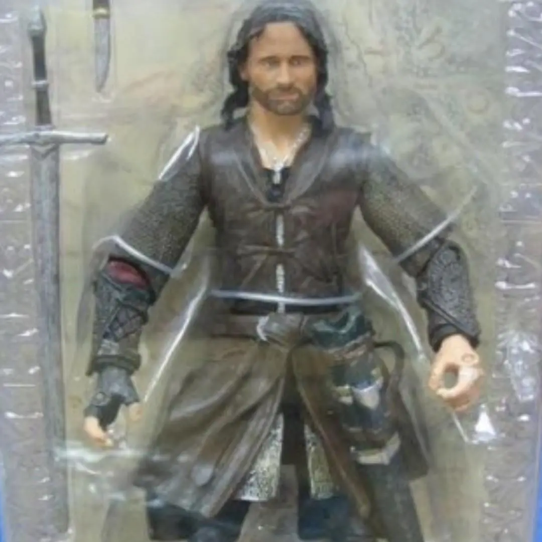 Toy Biz 81568 魔戒二部曲 雙城奇謀 亞拉岡 維高·摩天臣 The Lord Of The Rings The Two Towers Battle Action Aragorn With Sword Attack Action Viggo Mortensen (Lotr) 2