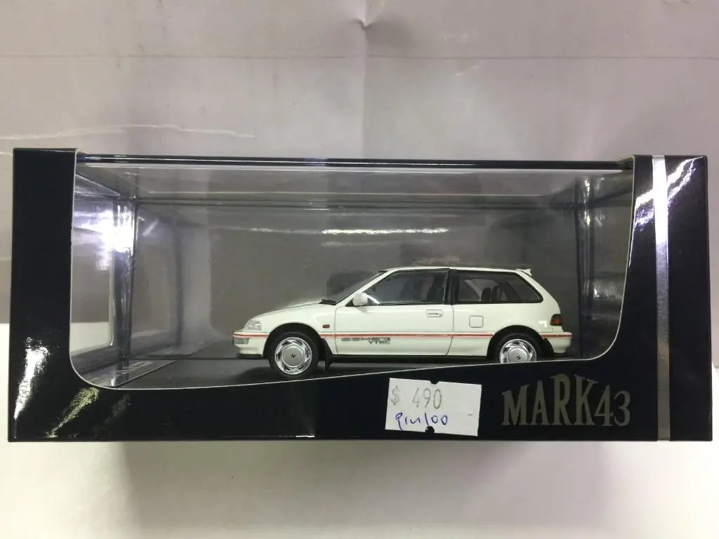 Hobby Japan Mark 43 1/43 Honda Civic Ef9 Sir Ii White (Pm4396w) (04905) (Piu100) 1