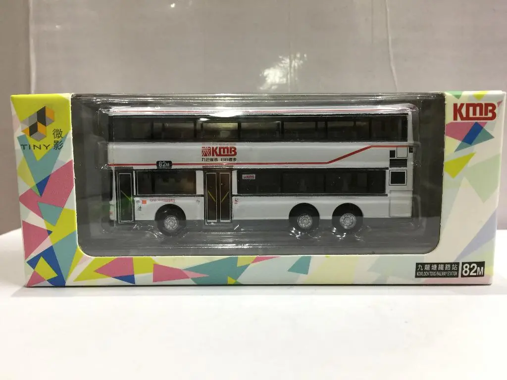Toyeast Tiny City Die-Cast Model Car Kmb Olympian 11M Log-On 82M Kmb2019035 10215 (C1120-4) 1