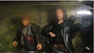 Playmates 40901 魔戒首部曲 魔戒現身 山姆 亞拉岡 The Lord Of The Rings The Fellowship Of The Ring Intelli-Blox Construction System Battle At Weathertop Sam Aragorn B16091407 2