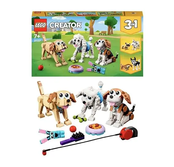 Lego Creator Adorable Dogs Building Kit For Ages 7+ 1