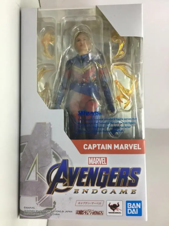 Bandai S.H.Figuarts Captain Marvel Avengers Endgame (59196) (C1093-638A) 1