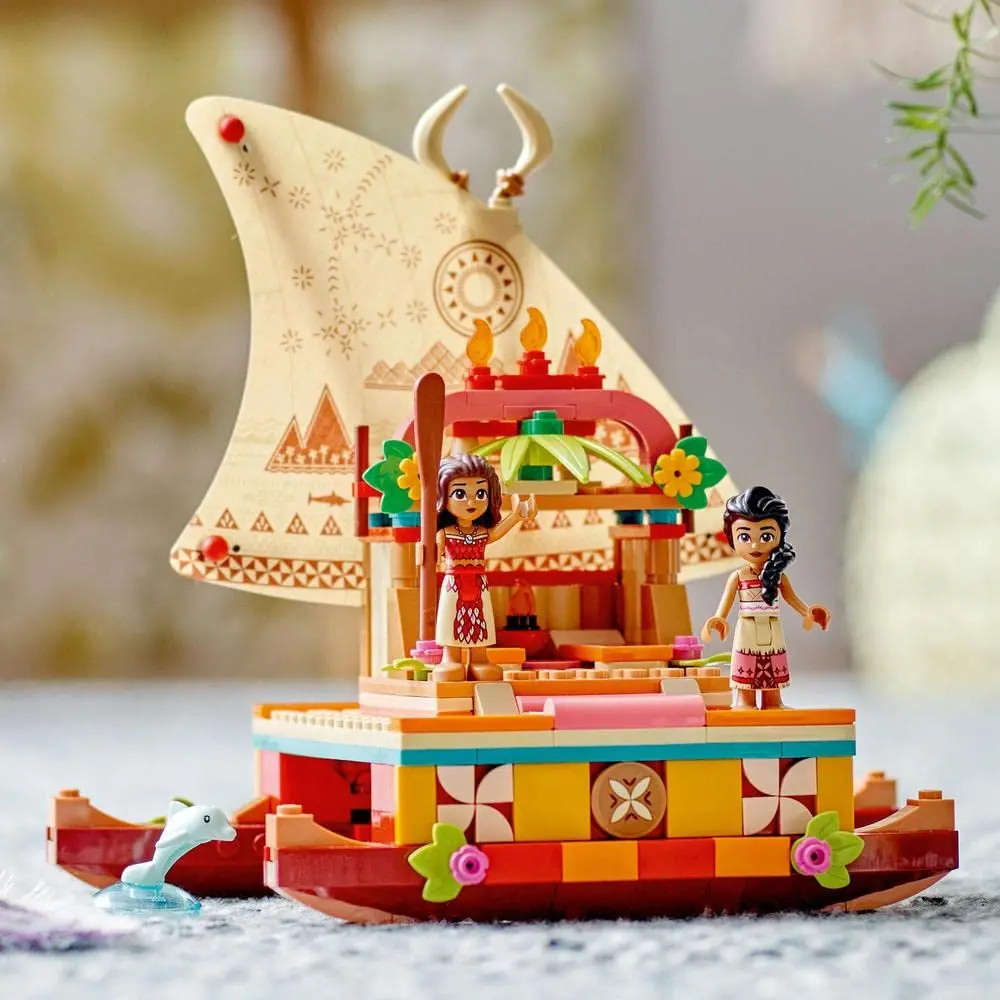 Lego Disney Moana’S Wayfinding Boat Building Kit For Ages 6+ 2