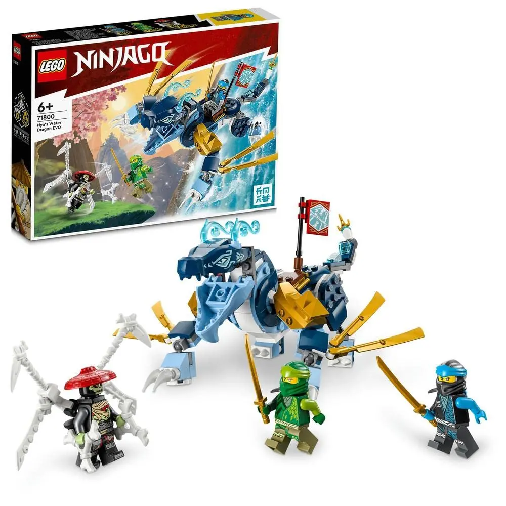 Lego Ninjago Nya’S Water Dragon Evo Building Kit For Ages 6+ 1